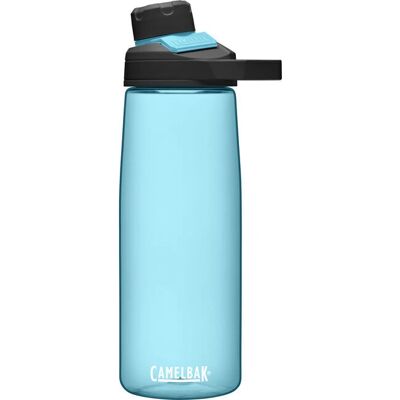 Bouteille d'eau CamelBak bleue 750 ml anti-fuite avec capuchon magnétique - Publicité Bouteille d'eau CamelBak bleue 750 ml anti-fuite avec capuchon magnétique - Publicité