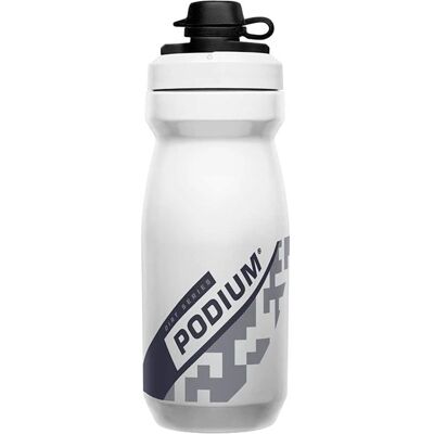 CamelBak Podium Dirt Series 620ml Branca Isolada Garrafa de Água - Acessório de Bicicleta CamelBak Podium Dirt Series 620ml Branca Isolada Garrafa de Água - Acessório de Bicicleta
