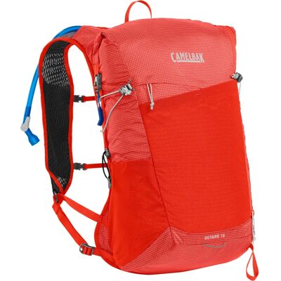 CamelBak Octane 16 Trinkrucksack - 14L, 2L Reservoir, Rot-Poppy CamelBak Octane 16 Trinkrucksack - 14L, 2L Reservoir, Rot-Poppy