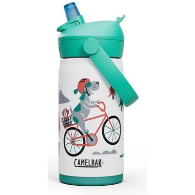 CamelBak Thrive Kinderflasche - Edelstahl - 400ml - Türkis, Weiß CamelBak Thrive Kinderflasche - Edelstahl - 400ml - Türkis, Weiß
