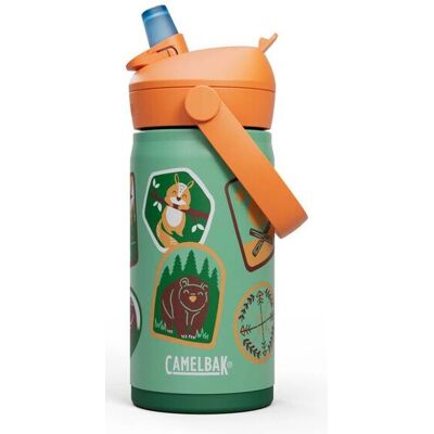 CamelBak - Thrive Flip Straw Kids - Marron Clair - 0.35L - Bouteille d’eau - Publicité CamelBak - Thrive Flip Straw Kids - Marron Clair - 0.35L - Bouteille d’eau - Publicité