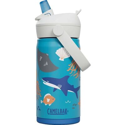 CamelBak Thrive Flip Cannuccia per Bambini - Acciaio Inox - Blu/Bianco CamelBak Thrive Flip Cannuccia per Bambini - Acciaio Inox - Blu/Bianco