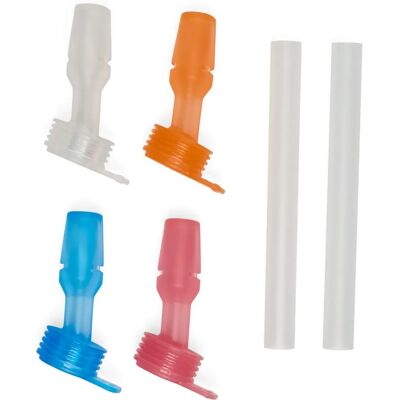 Camelbak Kids Bite Valve - Flerfarget lekkasjesikkert 4-pakning - For Thrive flasker Camelbak Kids Bite Valve - Flerfarget lekkasjesikkert 4-pakning - For Thrive flasker