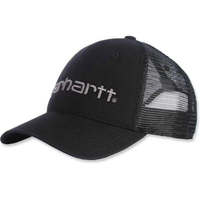 Carhartt Canvas Mesh Back Logo Graphic Cap (101195) - black Carhartt Canvas Mesh Back Logo Graphic Cap (101195) - black