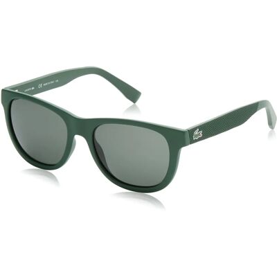 Lacoste L848S Groene Vierkante Unisex Zonnebril - Zonnebril Lacoste L848S Groene Vierkante Unisex Zonnebril - Zonnebril