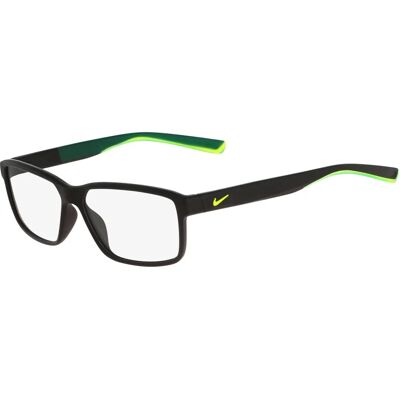 Nike 7092 001 Matteschwarz/Volt - Rechteckige Brillenfassungen Nike 7092 001 Matteschwarz/Volt - Rechteckige Brillenfassungen