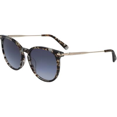 Lunettes de soleil ovales en acétate marron Longchamp - Protection UV - Publicité Lunettes de soleil ovales en acétate marron Longchamp - Protection UV - Publicité