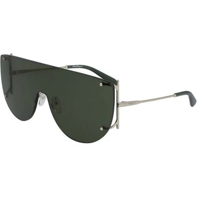 Ferragamo SF222S 42664 Grüne Pilotsonnenbrille - Sonnenbrillen Ferragamo SF222S 42664 Grüne Pilotsonnenbrille - Sonnenbrillen