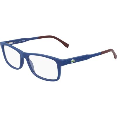 Lacoste L2876 Blau Matt Quadratbrille - Brille Lacoste L2876 Blau Matt Quadratbrille - Brille