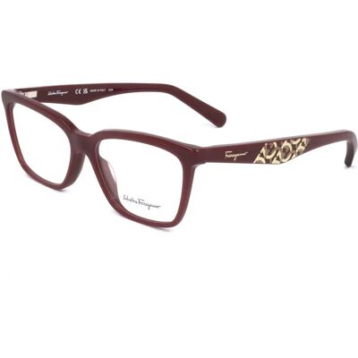Monture de lunettes Bordeaux Ferragamo SF2904 601 - Lunettes - Publicité Monture de lunettes Bordeaux Ferragamo SF2904 601 - Lunettes - Publicité
