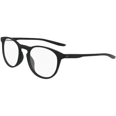 Nike 7285 Bril - Unisex Rond - Zwart - 50mm Nike 7285 Bril - Unisex Rond - Zwart - 50mm