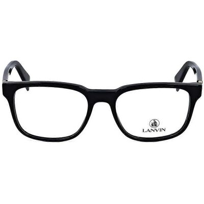 Lanvin LNV2625 001 Black Rectangle Eyewear Frames - Eyewear Frames Lanvin LNV2625 001 Black Rectangle Eyewear Frames - Eyewear Frames