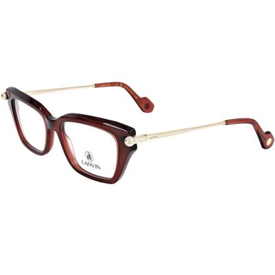 Lanvin LNV2631 601 Deep Red Eyewear Frames - Eyewear Frames Lanvin LNV2631 601 Deep Red Eyewear Frames - Eyewear Frames