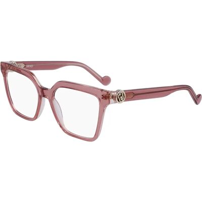 Liu Jo NUDE/ROSE Eyewear Frames - Rectangular - 53/17/140 - Eyewear Frames Liu Jo NUDE/ROSE Eyewear Frames - Rectangular - 53/17/140 - Eyewear Frames