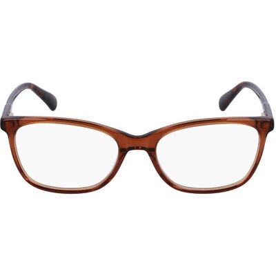 Longchamp Geometric Acetate Eyeglasses - Rectangular, Brown, Photochromatic Longchamp Geometric Acetate Eyeglasses - Rectangular, Brown, Photochromatic