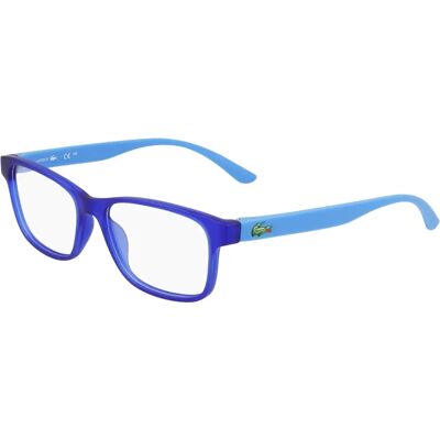 Lacoste L3804B Lunettes Enfant Bleues Rectangulaires - Lunettes Lacoste L3804B Lunettes Enfant Bleues Rectangulaires - Lunettes