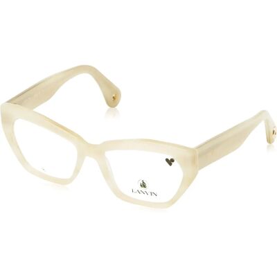 Lanvin Ivory Horn Eyewear Frames - Woman - 54 mm Lanvin Ivory Horn Eyewear Frames - Woman - 54 mm