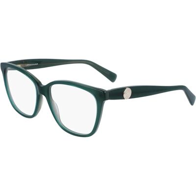 Longchamp LO2715 303 Grüne Rechteckige Brille - Brillen Damen Longchamp LO2715 303 Grüne Rechteckige Brille - Brillen Damen