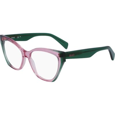 LIU JO LJ2781 616 Rose/Vert Monture en acétate œil de chat - Cadres de lunettes LIU JO LJ2781 616 Rose/Vert Monture en acétate œil de chat - Cadres de lunettes