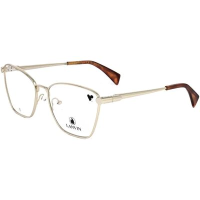 Lanvin LNV2125 700 Gold Metal Eyewear Frames - Eyewear Frames Lanvin LNV2125 700 Gold Metal Eyewear Frames - Eyewear Frames