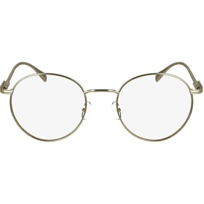 Salvatore Ferragamo SF2229 Gold Runde Unisex Brille Salvatore Ferragamo SF2229 Gold Runde Unisex Brille