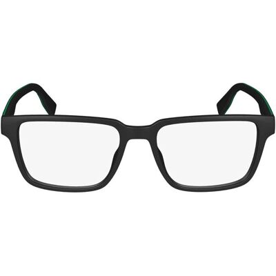 Lacoste L2936 - Rechteckige schwarze Brille für Herren Lacoste L2936 - Rechteckige schwarze Brille für Herren