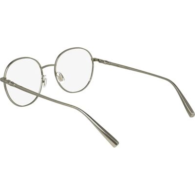 Longchamp Runde Metallbrille - Vintage, Gold, Verstellbare Nasenpads - Brille Longchamp Runde Metallbrille - Vintage, Gold, Verstellbare Nasenpads - Brille