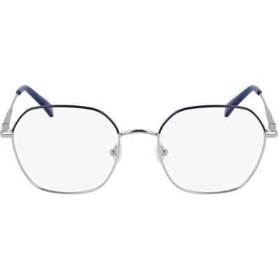 Longchamp LO2152 042 Silver Square Eyeglasses - Eyeglasses Longchamp LO2152 042 Silver Square Eyeglasses - Eyeglasses