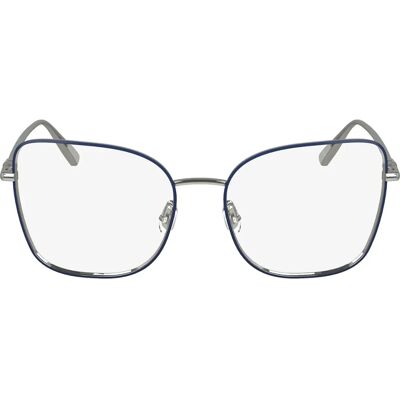Longchamp LO2159 Silver/blue Women Eyeglasses - Eyeglasses Longchamp LO2159 Silver/blue Women Eyeglasses - Eyeglasses
