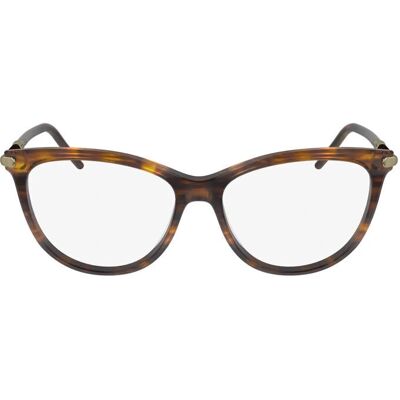 Longchamp LO2727 238 Braun Horn Katzenaugen Brillenfassung Longchamp LO2727 238 Braun Horn Katzenaugen Brillenfassung