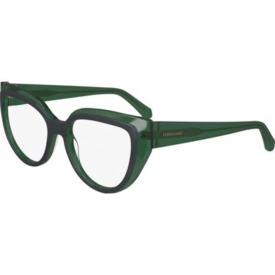 Gafas de Gato Verde Modelo Sf2984 Ferragamo - Gafas Gafas de Gato Verde Modelo Sf2984 Ferragamo - Gafas