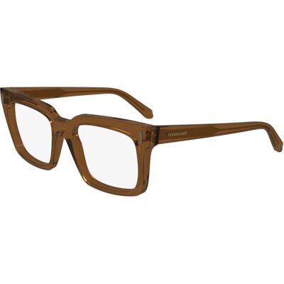 FERRAGAMO SF2993 232 Transparente Braune Brillenfassung - Brillenrahmen FERRAGAMO SF2993 232 Transparente Braune Brillenfassung - Brillenrahmen