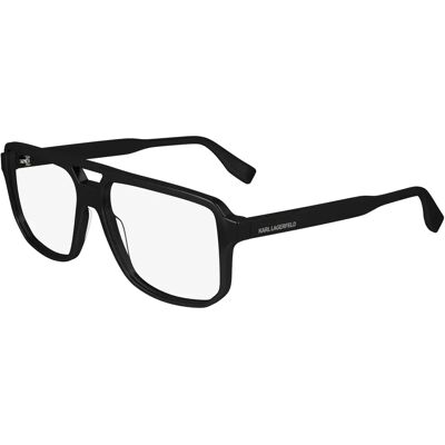 Lagerfeld Modello KL6156 Occhiali Vista Pilota Neri - Occhiali Lagerfeld Modello KL6156 Occhiali Vista Pilota Neri - Occhiali