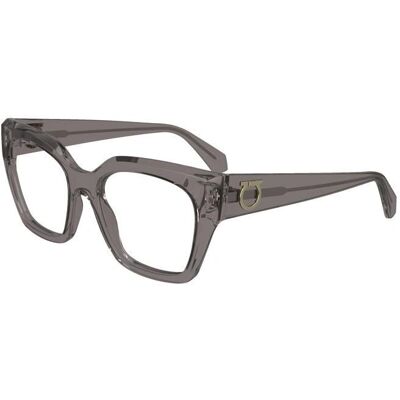 Ferragamo SF2983 Violet Square Acetate Women Eyeglasses - Eyeglasses Ferragamo SF2983 Violet Square Acetate Women Eyeglasses - Eyeglasses