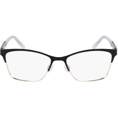DKNY DK3008 001 Schwarz/Gold Rechteck Brillenrahmen - Brillenrahmen DKNY DK3008 001 Schwarz/Gold Rechteck Brillenrahmen - Brillenrahmen