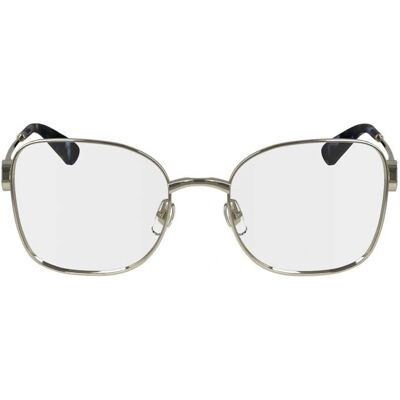Longchamp Light Gold Square Eyeglasses - Eyeglasses Longchamp Light Gold Square Eyeglasses - Eyeglasses