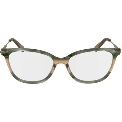 Occhiali Longchamp LO2735 Verde Cat Eye Donna - Montatura Completa Occhiali Longchamp LO2735 Verde Cat Eye Donna - Montatura Completa