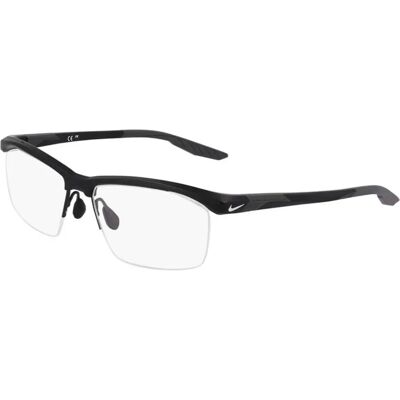 Okulary Nike 7402 001 - Kwadratowa Czarna Oprawa dla Mężczyzn Okulary Nike 7402 001 - Kwadratowa Czarna Oprawa dla Mężczyzn