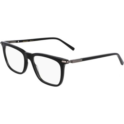 Ferragamo SF3007 Black Acetate Square Men’s Eyewear Frames Ferragamo SF3007 Black Acetate Square Men’s Eyewear Frames