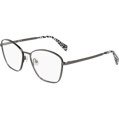 Liu Jo LJ2173 Dark ruthenium Square Eyeglasses - Eyeglasses Liu Jo LJ2173 Dark ruthenium Square Eyeglasses - Eyeglasses