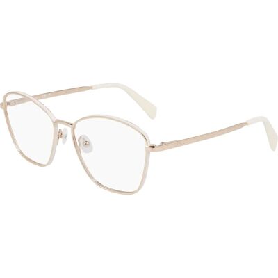Liu Jo LJ2173 - Occhiali da vista quadrati in metallo oro per donna Liu Jo LJ2173 - Occhiali da vista quadrati in metallo oro per donna