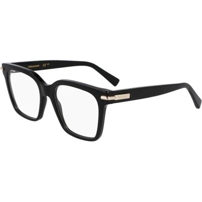 Ferragamo SF3009 Black Square Women Eyewear Frames Ferragamo SF3009 Black Square Women Eyewear Frames
