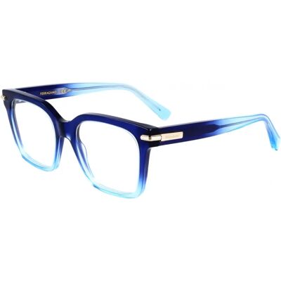 FERRAGAMO SF3009 415 Gradient Dark Blue Eyewear Frames - Eyewear Frames FERRAGAMO SF3009 415 Gradient Dark Blue Eyewear Frames - Eyewear Frames