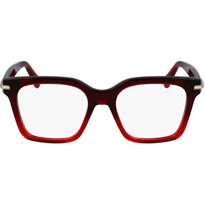 Salvatore Ferragamo SF3009 Red Square Eyeglasses Salvatore Ferragamo SF3009 Red Square Eyeglasses