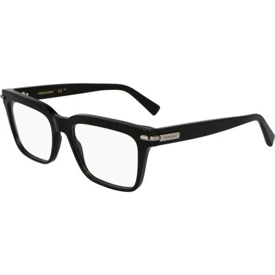 FERRAGAMO SF3014 Black Square Eyewear Frames - Eyewear Frames FERRAGAMO SF3014 Black Square Eyewear Frames - Eyewear Frames