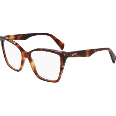 Liu Jo - Modèle LJ2804 - Lunettes carrées Havana pour femmes - Lunettes - Publicité Liu Jo - Modèle LJ2804 - Lunettes carrées Havana pour femmes - Lunettes - Publicité