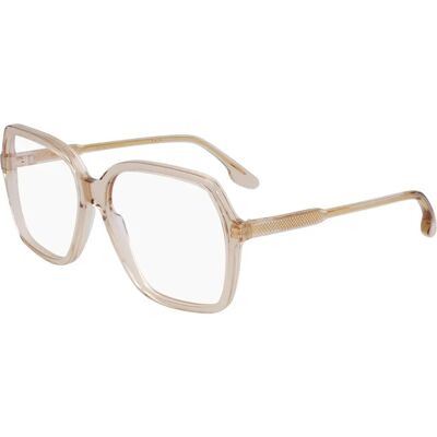 Victoria Beckham VB2650 Beige Quadratische Brillenfassung - Brillenrahmen Victoria Beckham VB2650 Beige Quadratische Brillenfassung - Brillenrahmen