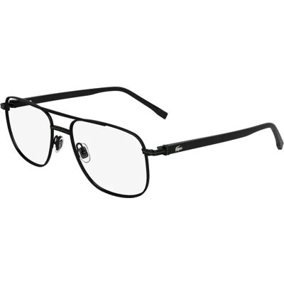 Lacoste L2302 Schwarzes Rechteck Metallbrille - Brillen Herren Lacoste L2302 Schwarzes Rechteck Metallbrille - Brillen Herren