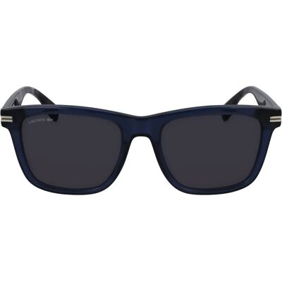 Lacoste L6045S Blaue Rechteckige Sonnenbrille - Sonnenbrille Lacoste L6045S Blaue Rechteckige Sonnenbrille - Sonnenbrille