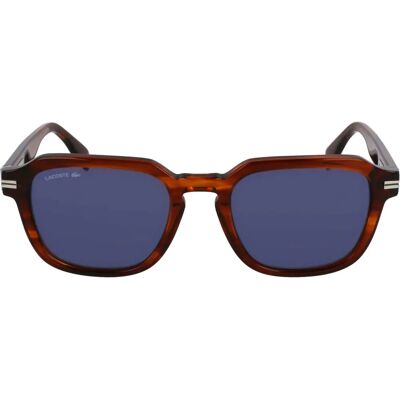 Lacoste L6046S 210 Braun Rechteckige Sonnenbrille - Sonnenbrille Lacoste L6046S 210 Braun Rechteckige Sonnenbrille - Sonnenbrille